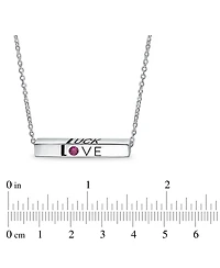 Bling Jewelry Ayllu Amulet Talisman Inspirational Bff Message Saying Intertwine Symbol Love Luck Unity Words Geometric Sideways Horizontal Name Bar Ne
