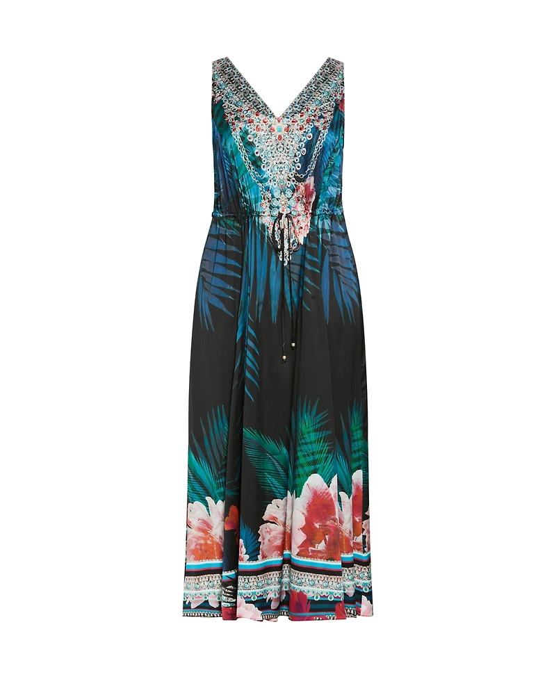 City Chic Plus Afterglow Maxi Dress