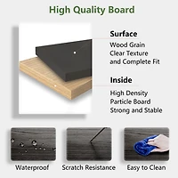 Streamdale Rgb Led Tv Stand with Storage and Remote Control