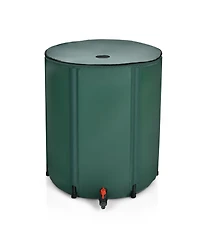 Slickblue 60 Gallon Portable Collapsible Rain Barrel Water Collector