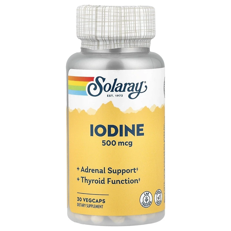 Solaray Iodine 500 mcg