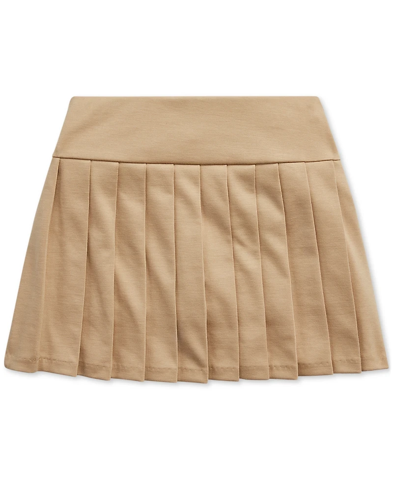Polo Ralph Lauren Big Girls Pleated Ponte Skort