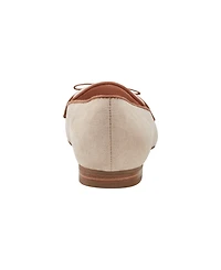 Bandolino Women's Meonna Square Toe Bow Detail Loafers