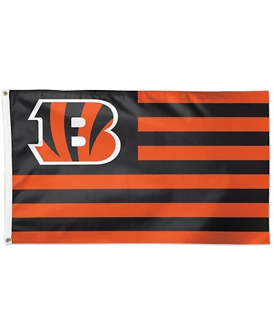 WinCraft Cincinnati Bengals 3' x 5' Americana Stars Stripes Deluxe Flag
