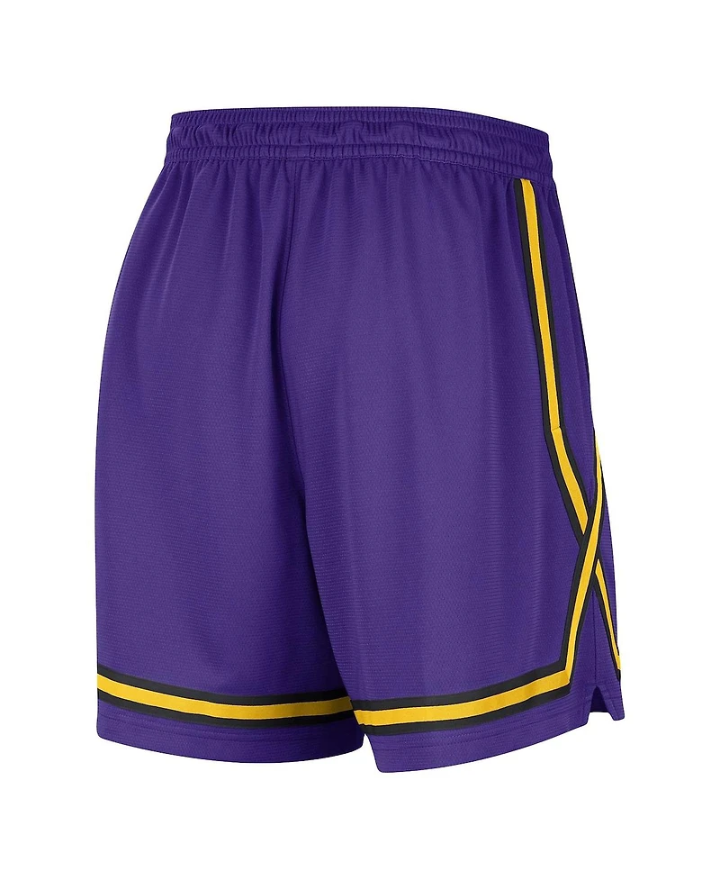 Nike Women's Los Angeles Lakers Authentic Crossover Fly Performance Shorts