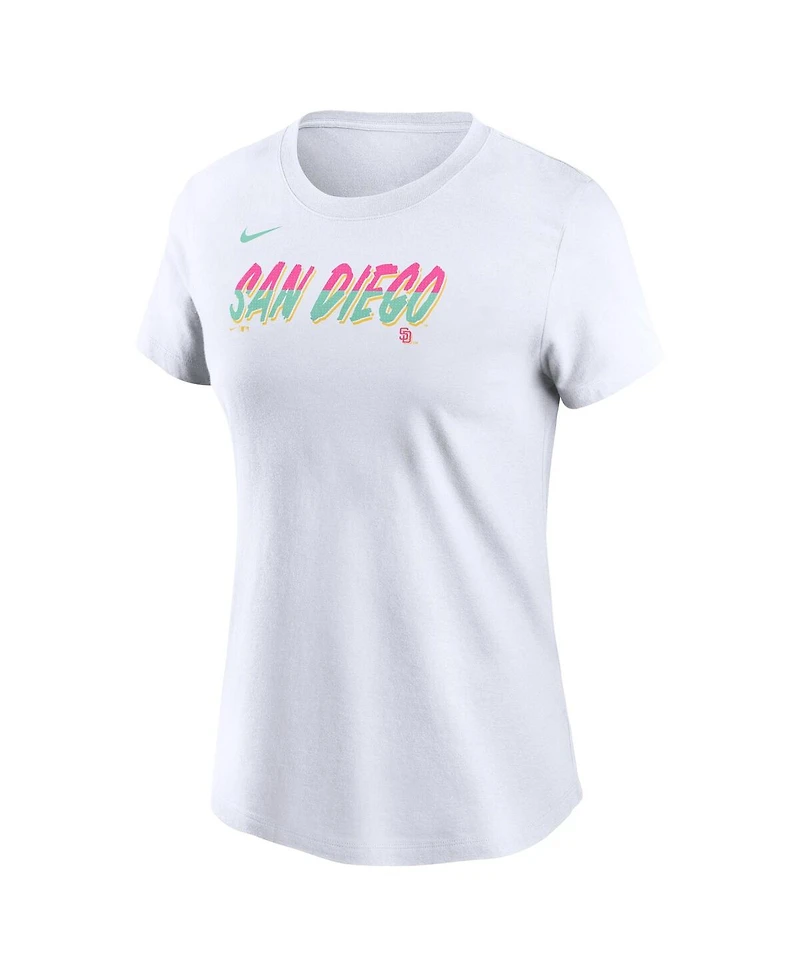 Nike Women's San Diego Padres City Connect Wordmark T-Shirt