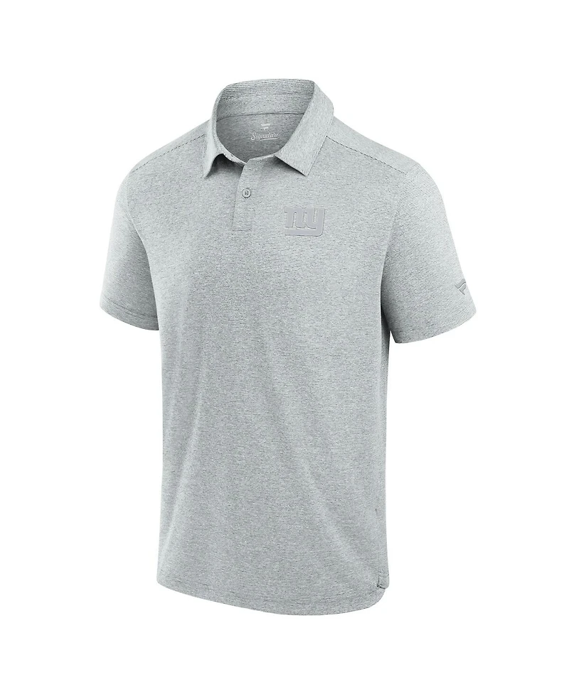 Fanatics Signature Men's New York Giants Front Office Tech Polo Shirt