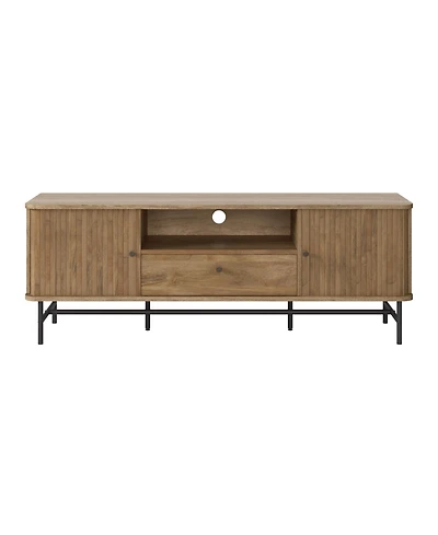 Amber & Emily Tv Stand with Sliding Doors for TVs up to 75"