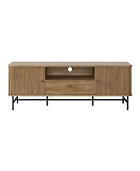 Amber & Emily Tv Stand with Sliding Doors for TVs up to 75"