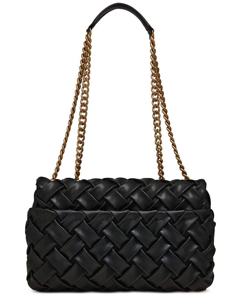 Karl Lagerfeld Paris Lafayette Leather Shoulder Bag