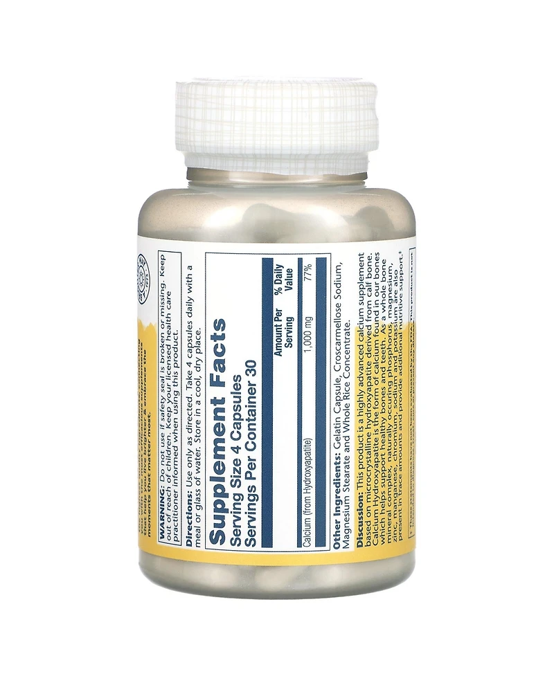 Solaray Calcium Hydroxyapatite