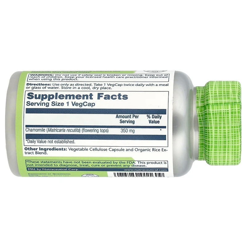 Solaray True Herbs Chamomile 350 mg