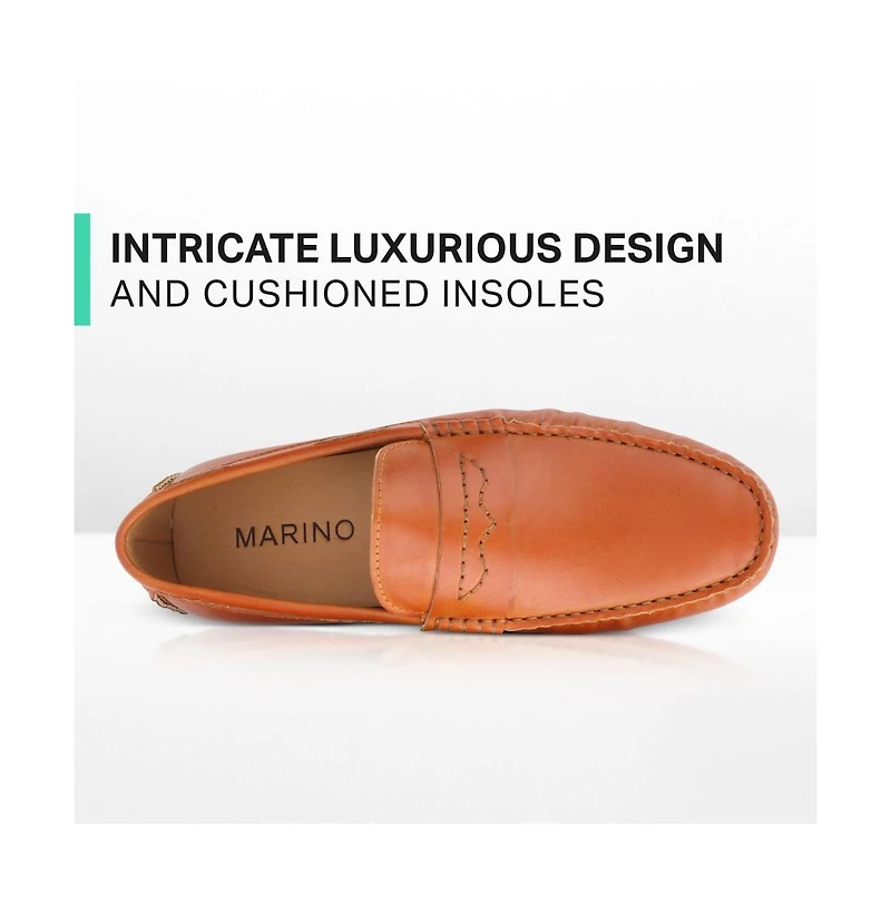 Mio Marino Men's Slip-On Tread Casual Loafers