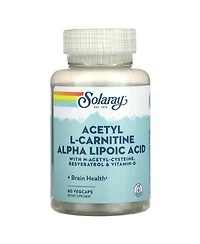 Solaray Acetyl L-Carnitine Alpha Lipoic Acid