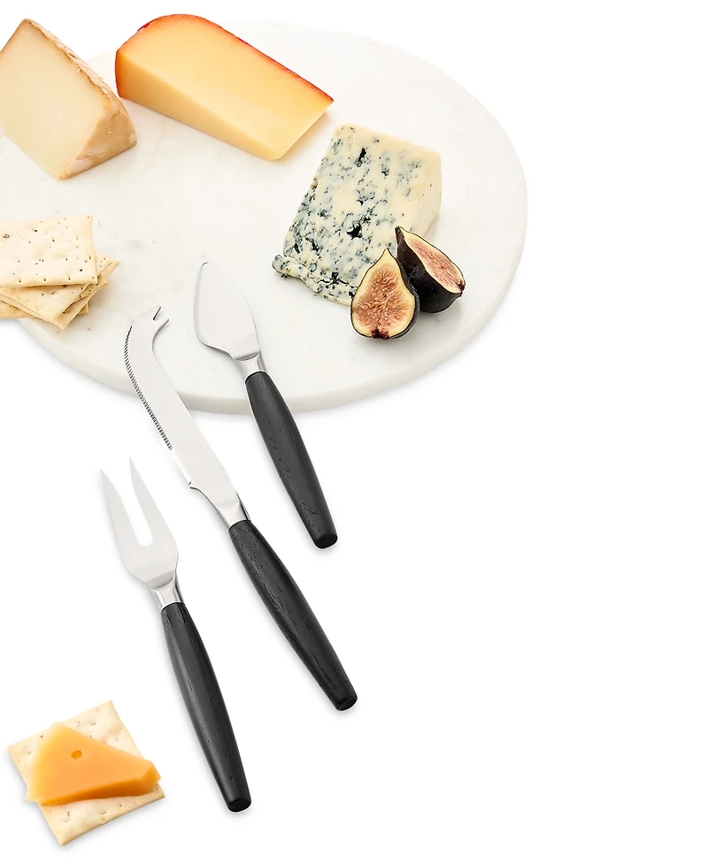 The Cellar 3-Pc. Wood & Metal Cheese Serving Set, Exclusively at Macy's