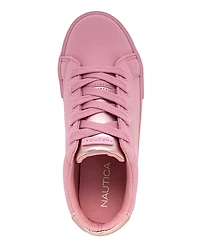 Nautica Little and Big Girls Steam Lace Up Sneakers