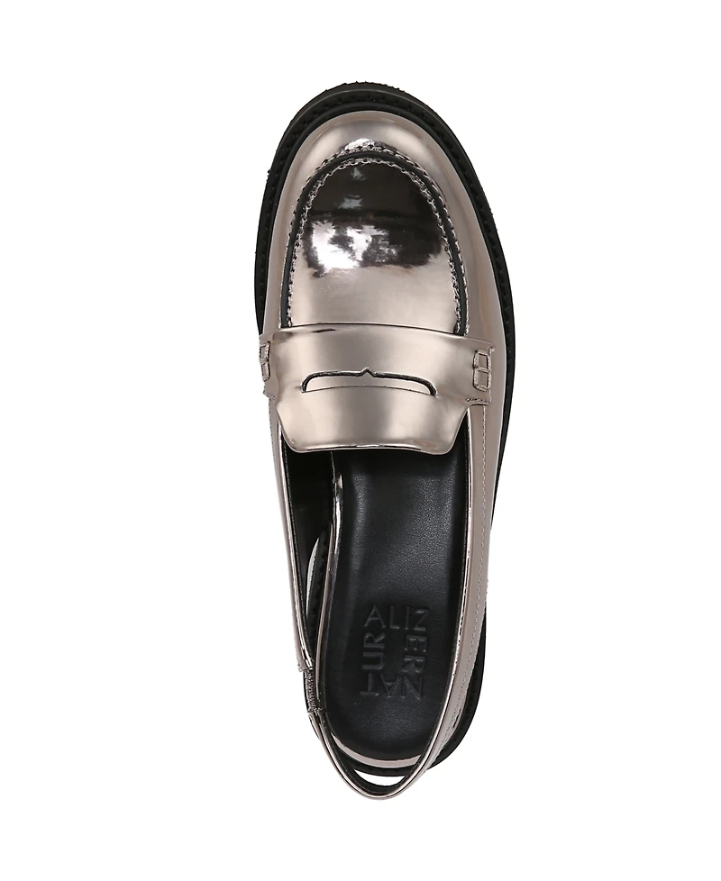 Naturalizer Darry-Slingback Lug Sole Loafers