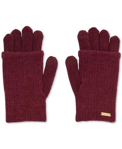 Steve Madden Women's Cozy Touchscreen Gloves, Created for Macy's