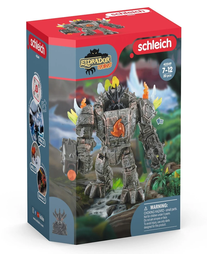 Schleich Eldrador Creatures Master Robot With Mini Creature Playset