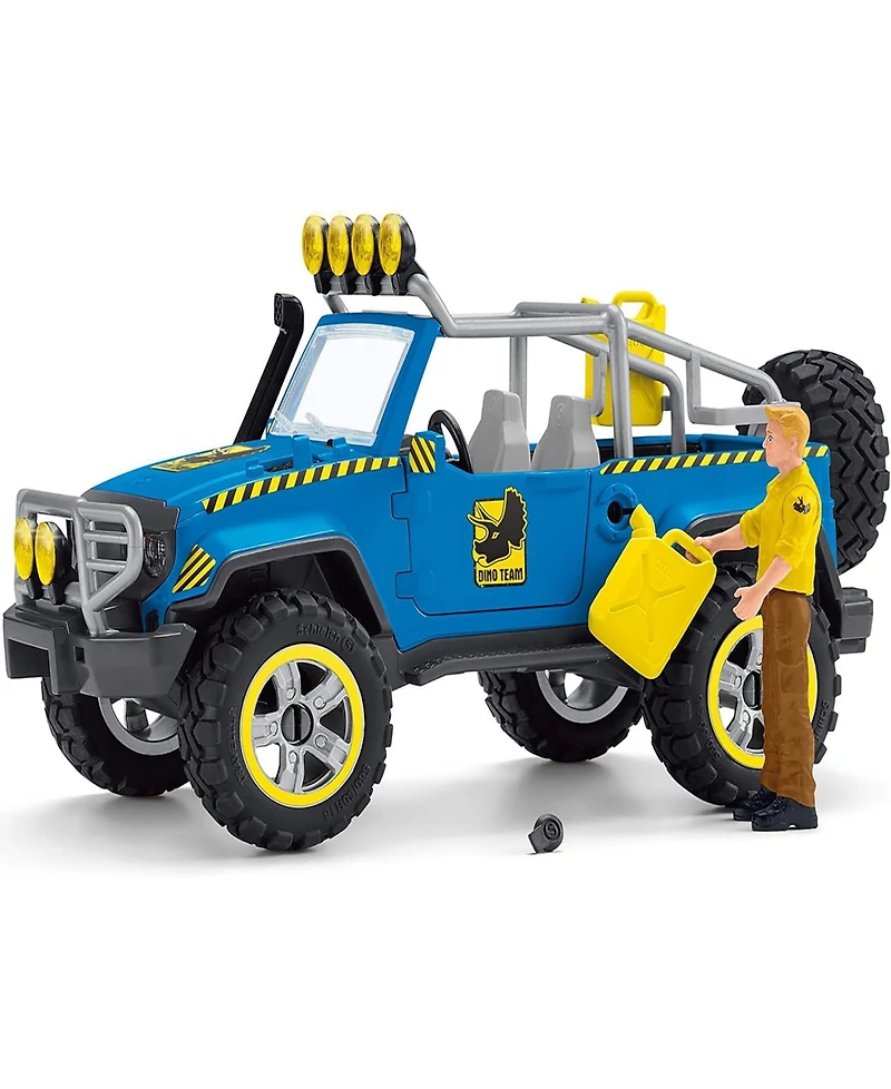 Schleich Dinosaurs Off-Road Vehicle With Dino Outpost Playset