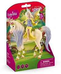 Schleich Bayala Fairy Sera With Blossom Unicorn Playset