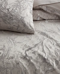 Donna Karan Home Liquid Marble Duvet Cover, Full/Queen
