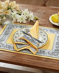 Villeroy & Boch Audun Polyester Stain and Water Resistant Napkins, Set of 4