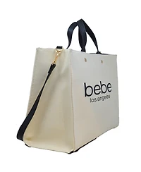Bebe Rian Canvas Tote Bag