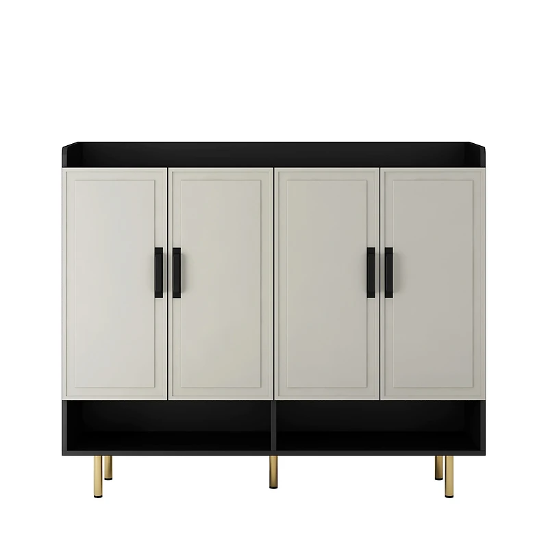Reliable and Elegant Entryway Shoe Cabinet with Ample Storage