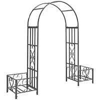 Versatile Wedding Arch & Garden Gate Delicate European Chic for Garden and Events