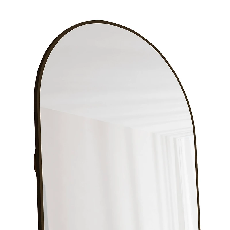 Streamdale Premium Full-Body Mirror with Space-Saving Aluminum Frame