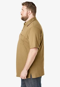 KingSize Big & Tall Heavyweight Jersey Polo Shirt