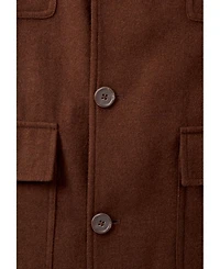 KingSize Big & Tall Multi-Pocket Wool Inset Jacket