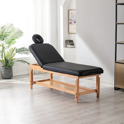 Streamdale Furniture Hengmign Stationary Massage Table Treatment Clincal Beauty Bed Pu Spa Bed