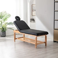 Streamdale Furniture Hengmign Stationary Massage Table Treatment Clincal Beauty Bed Pu Spa Bed