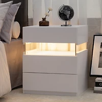 Streamdale Cubehom Led Nightstand Modern Lighting for a Dreamy Atmosphere
