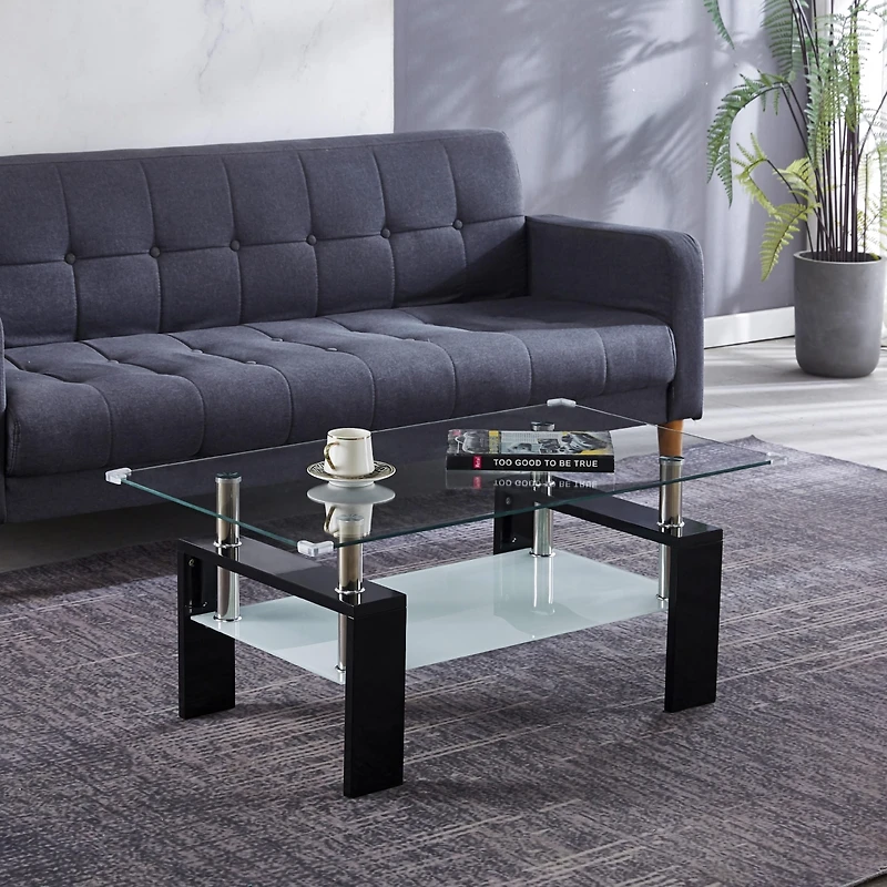 Streamdale Furniture Artisan Center Coffee Table Black