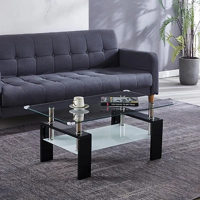 Streamdale Furniture Artisan Center Coffee Table Black