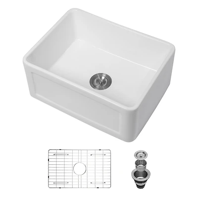 Streamdale 24" Ceramic Farmhouse Kitchen Sink