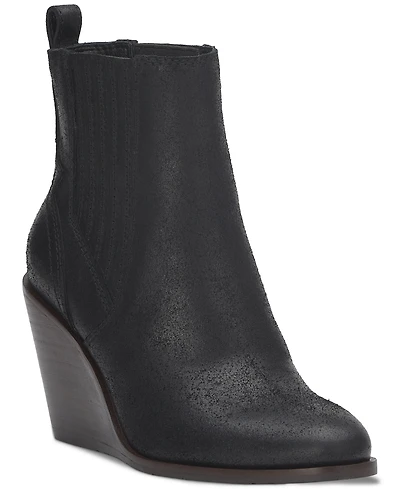 Lucky Brand Women's Wilano Pull-On Wedge Booties