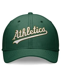 Nike Men's Green Oakland Athletics Evergreen Performance Flex Hat