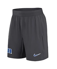 Nike Men's Anthracite Duke Blue Devils 2024 Sideline Performance Shorts