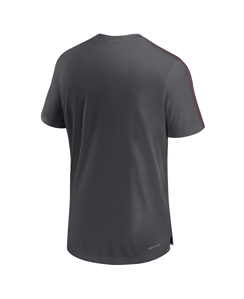 Nike Men's Florida State Seminoles 2024 Sideline Coach Performance T-shirt
