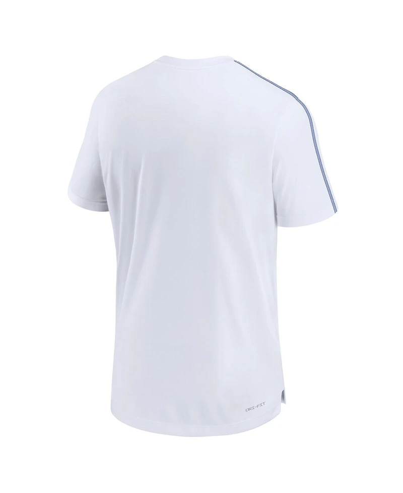 Nike Men's Duke Blue Devils 2024 Sideline Coach Performance T-shirt