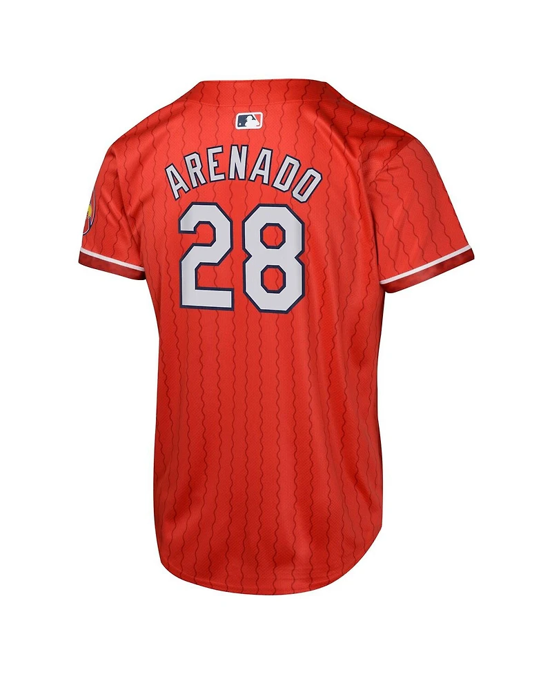 Nike Big Boy's and Girl's Nolan Arenado Red St. Louis Cardinals 2024 City Connect Limited Player Jersey