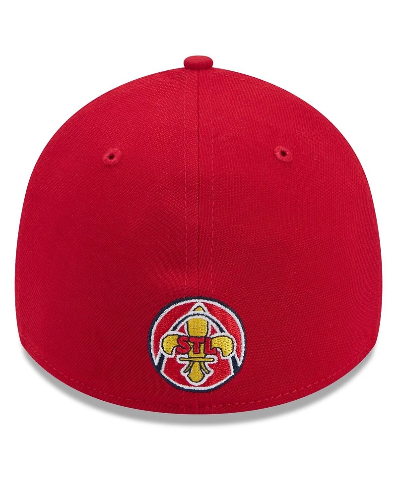 New Era Men's Red St. Louis Cardinals 2024 City Connect 39THIRTY Flex Hat