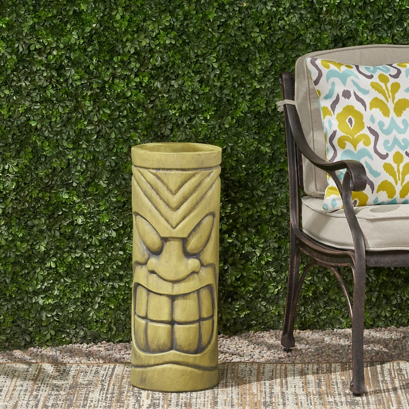 Streamdale Antique Green Face Pot Planter