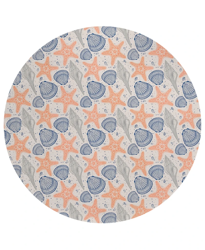 Dalyn Seabreeze Washable SZ4 8'x8' Round Area Rug