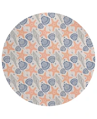 Dalyn Seabreeze Washable SZ4 8'x8' Round Area Rug