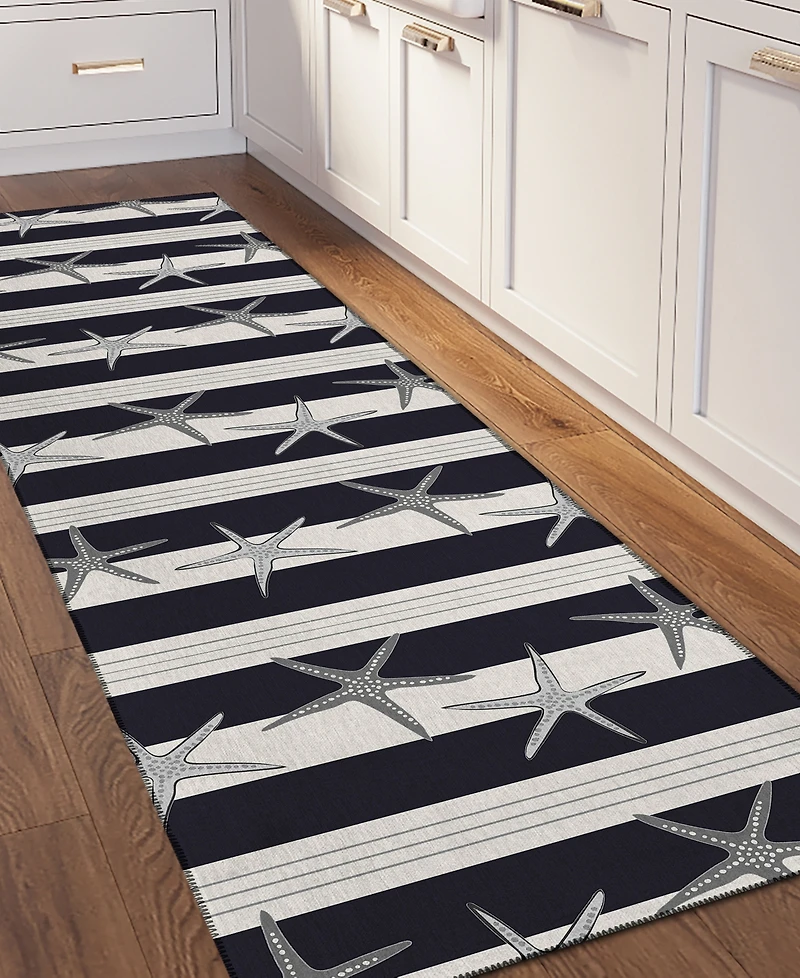 Dalyn Seabreeze Washable SZ12 2'3x7'6 Runner Area Rug